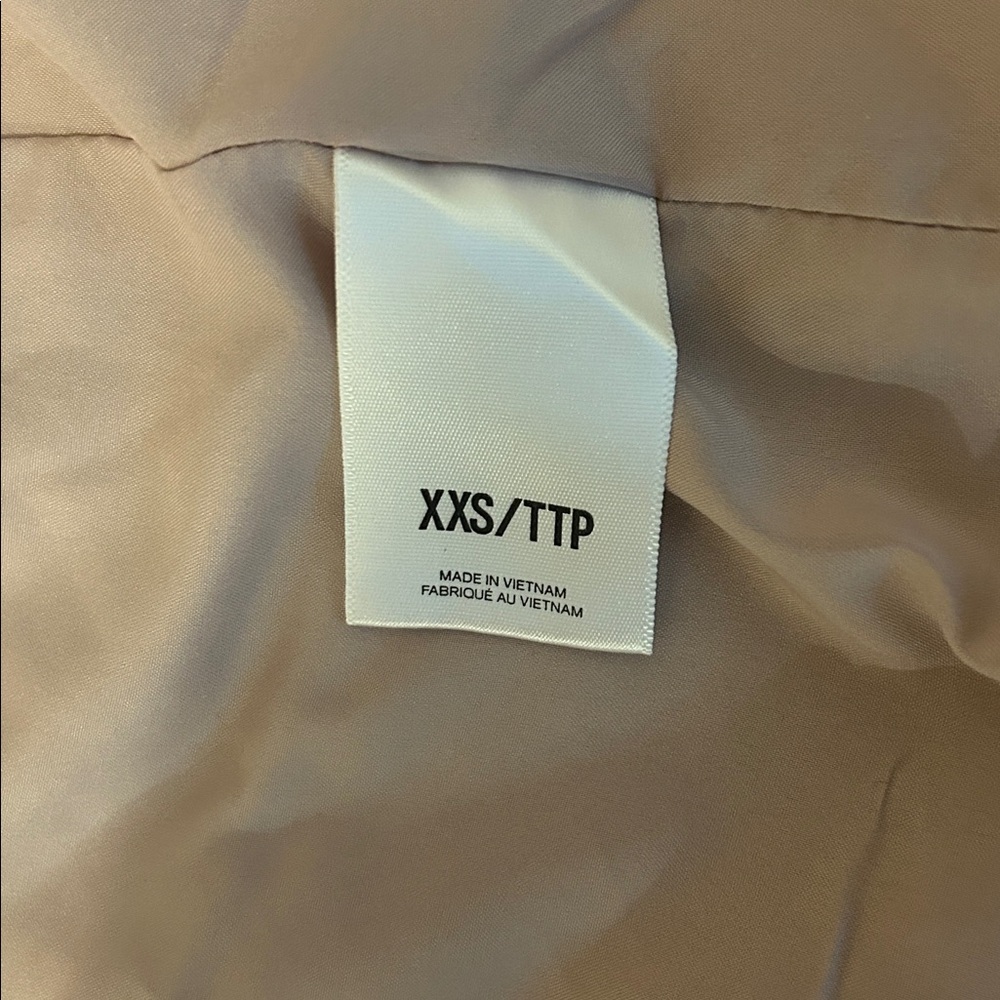 Express Classic Double Breasted Trench Coat light pink - Picture 8 of 10
